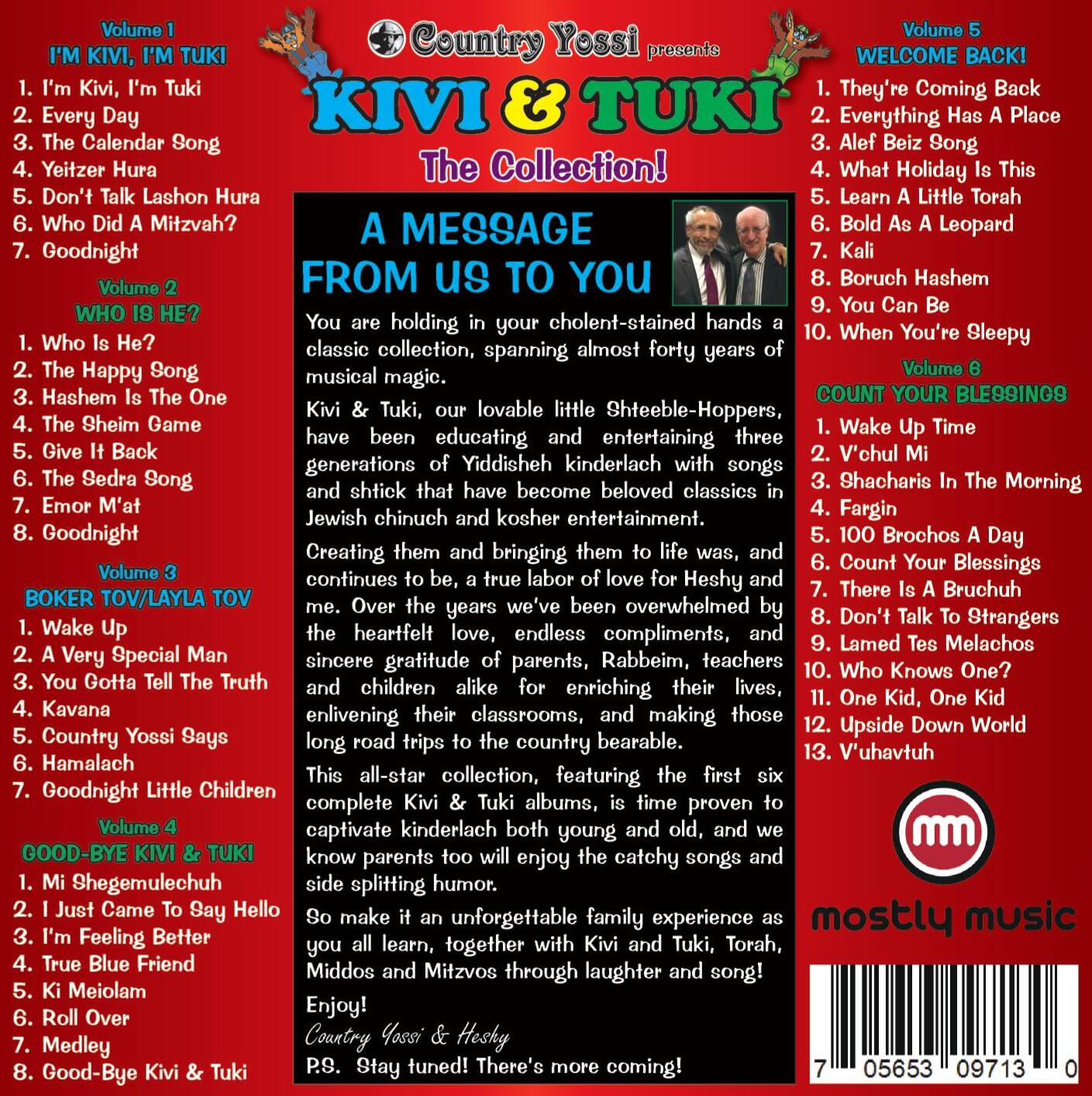 Country Yossi - Kivi & Tuki Collection (USB) — Jewish music USB | Judaica Square Lakewood