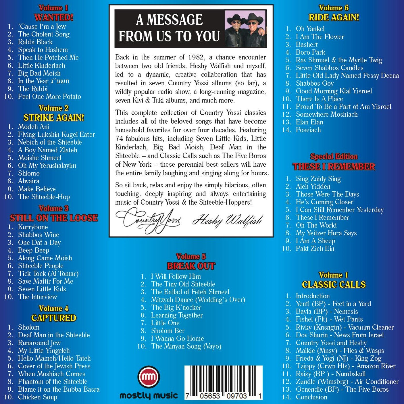 Country Yossi & The Shteeble Hoppers - The Complete Collection (USB) — Jewish music USB | Judaica Square Lakewood