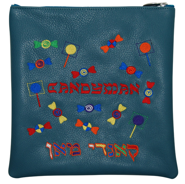 Prestige Leather Tallit & Tefillin Bag (CandyD-TL)