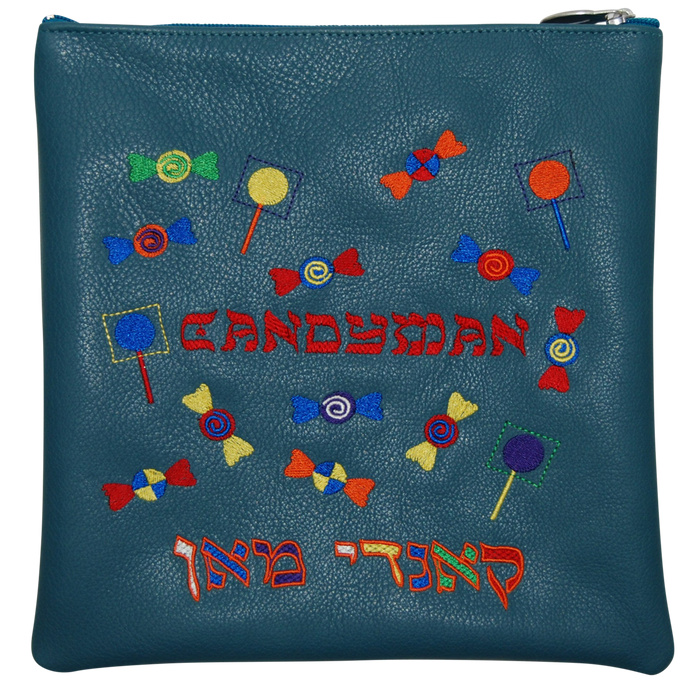 Prestige Leather Tallit & Tefillin Bag (CandyD-TL)