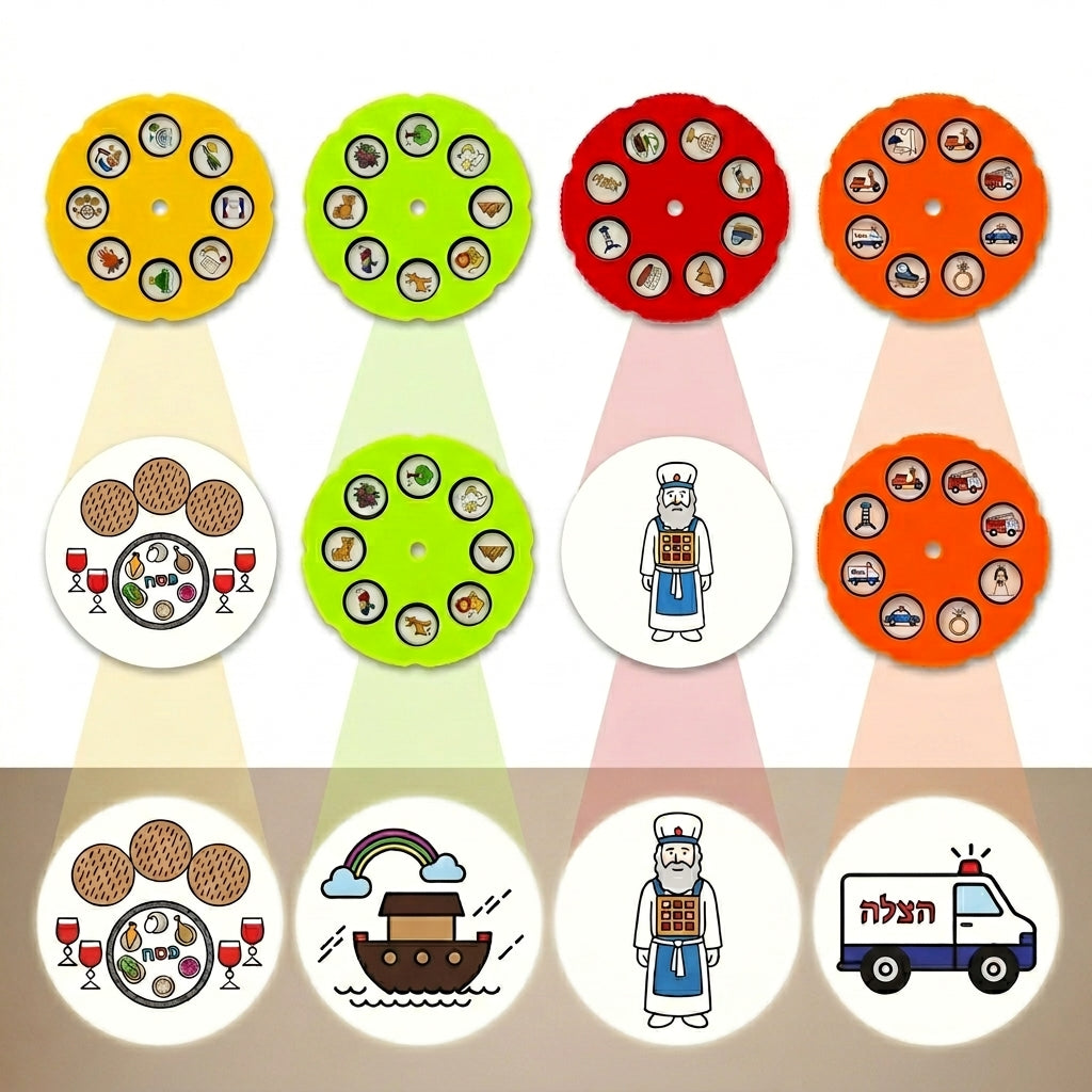 Draw Along Mitzvah Projector - Mitzvah Family Light-Up Tracing Toy — drawing, view 5 | Judaica Square Lakewood
