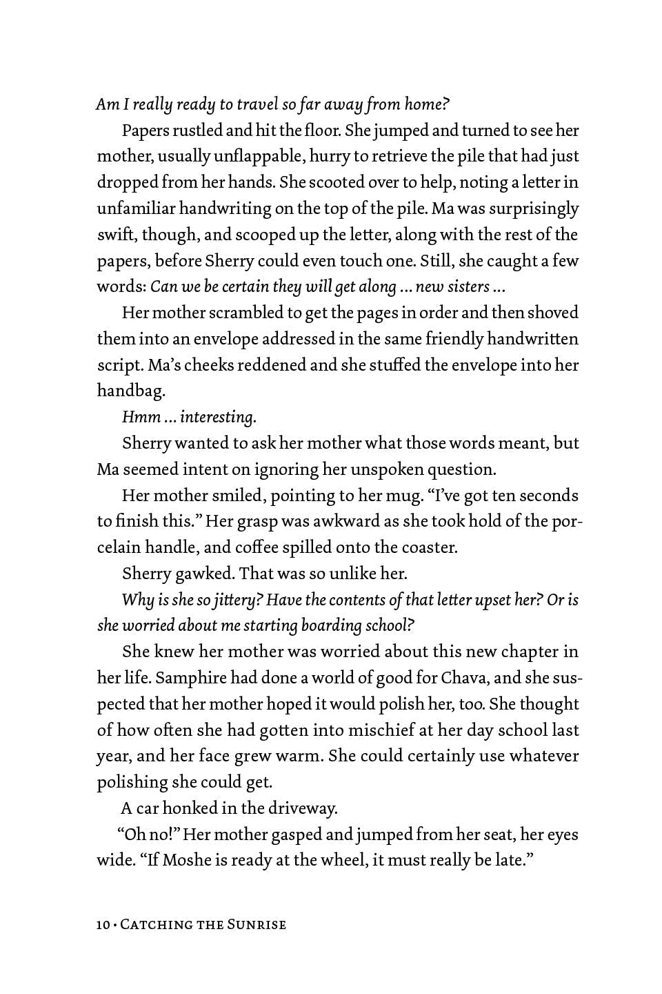 Catching the Sunrise by Tamar Shy — Judaica Press (image 6)