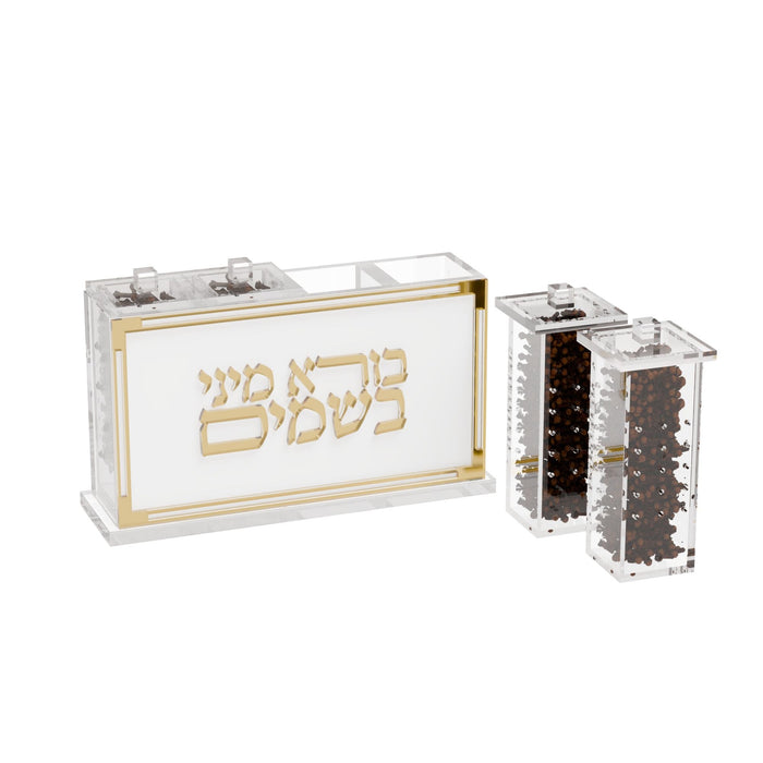 Classic Family Pack Besamim Holder — Havdalah, Acrylic | Judaica Square Lakewood