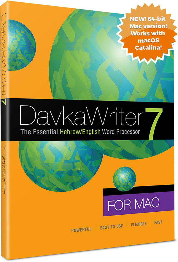 DavkaWriter 7 -- for Mac — Judaica Press