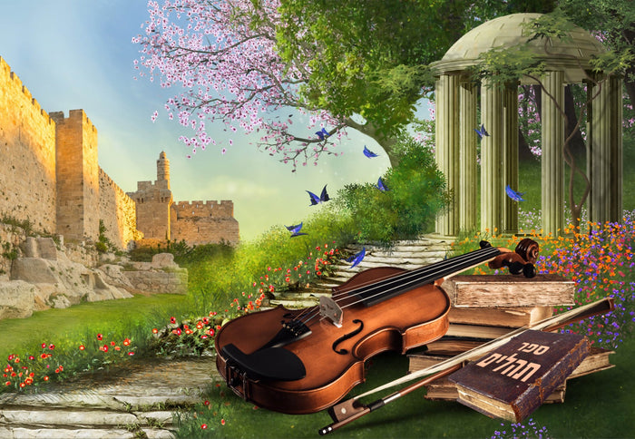 Crystal Crafts Dovid Hamelech — Craft Kit by Chazak Kinder | Judaica Square Lakewood