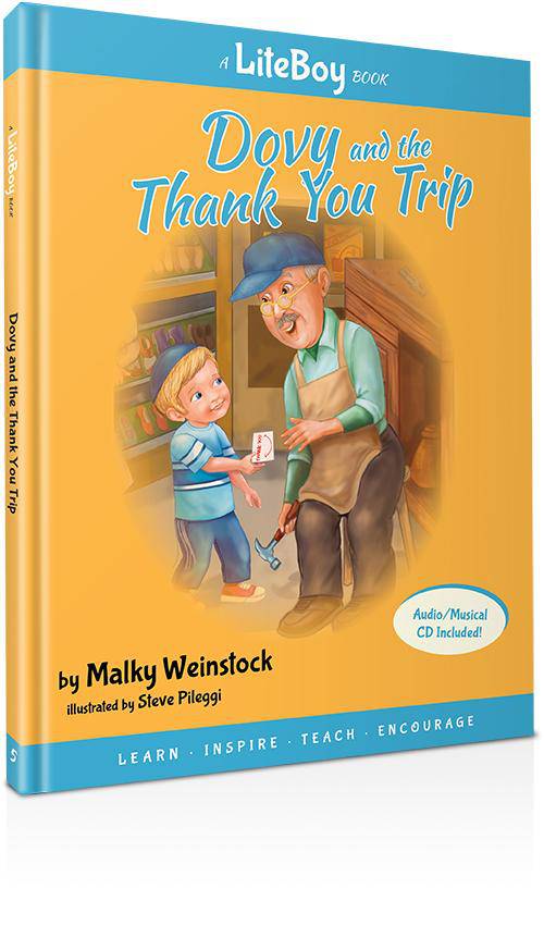 Lite Boy #5 - Dovy and the Thank You Trip by Malky Weinstock — Judaica Press (image 9)