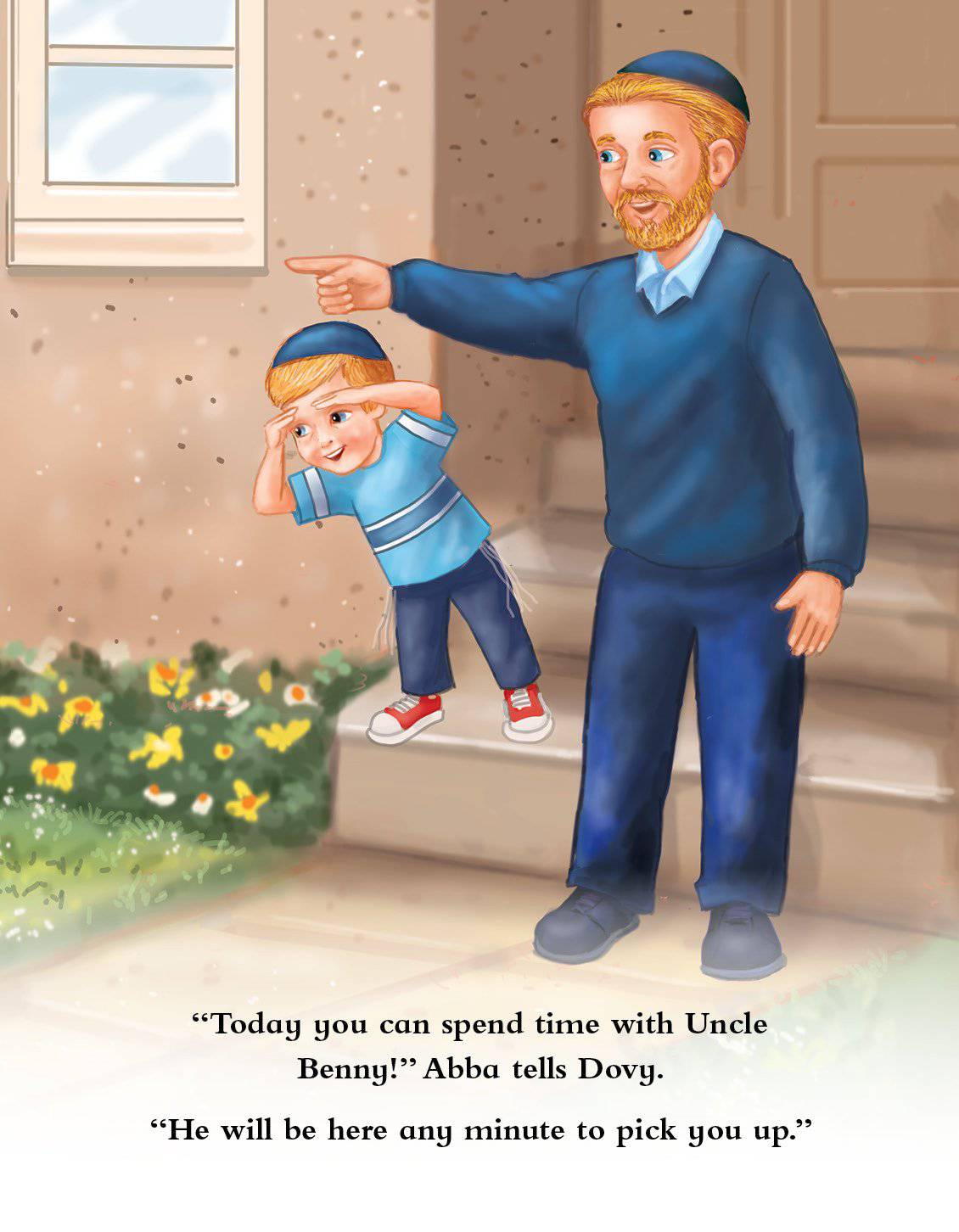 Lite Boy #2 - Dovy and the Builders by Malky Weinstock — Judaica Press (image 3)