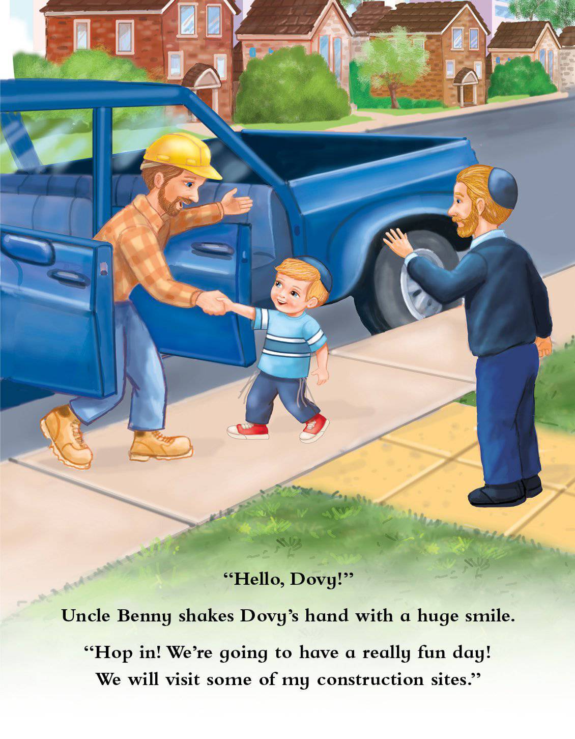 Lite Boy #2 - Dovy and the Builders by Malky Weinstock — Judaica Press (image 4)