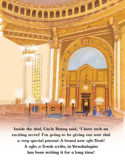 Lite Boy #4 - Dovy and the Hachnasas Sefer Torah by Malky Weinstock — Judaica Press (image 7)