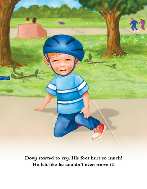 Lite Boy #6 - Dovy and His Cheer-Up Visitors by Malky Weinstock — Judaica Press (image 4)