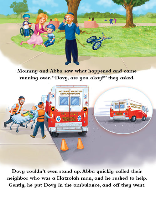 Lite Boy #6 - Dovy and His Cheer-Up Visitors by Malky Weinstock — Judaica Press (image 5)