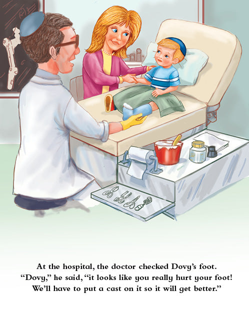 Lite Boy #6 - Dovy and His Cheer-Up Visitors by Malky Weinstock — Judaica Press (image 6)