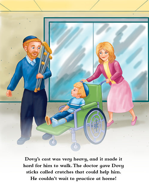 Lite Boy #6 - Dovy and His Cheer-Up Visitors by Malky Weinstock — Judaica Press (image 7)