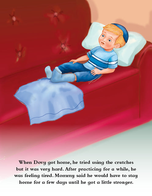 Lite Boy #6 - Dovy and His Cheer-Up Visitors by Malky Weinstock — Judaica Press (image 8)
