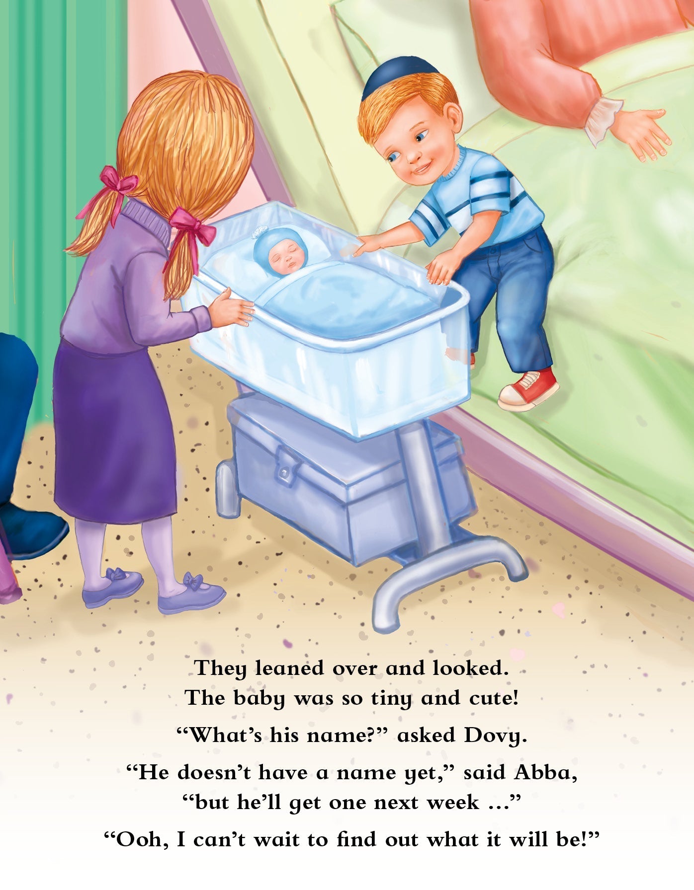 Lite Boy #8 - Dovy and His New Baby Brother by Malky Weinstock — Judaica Press (image 6)