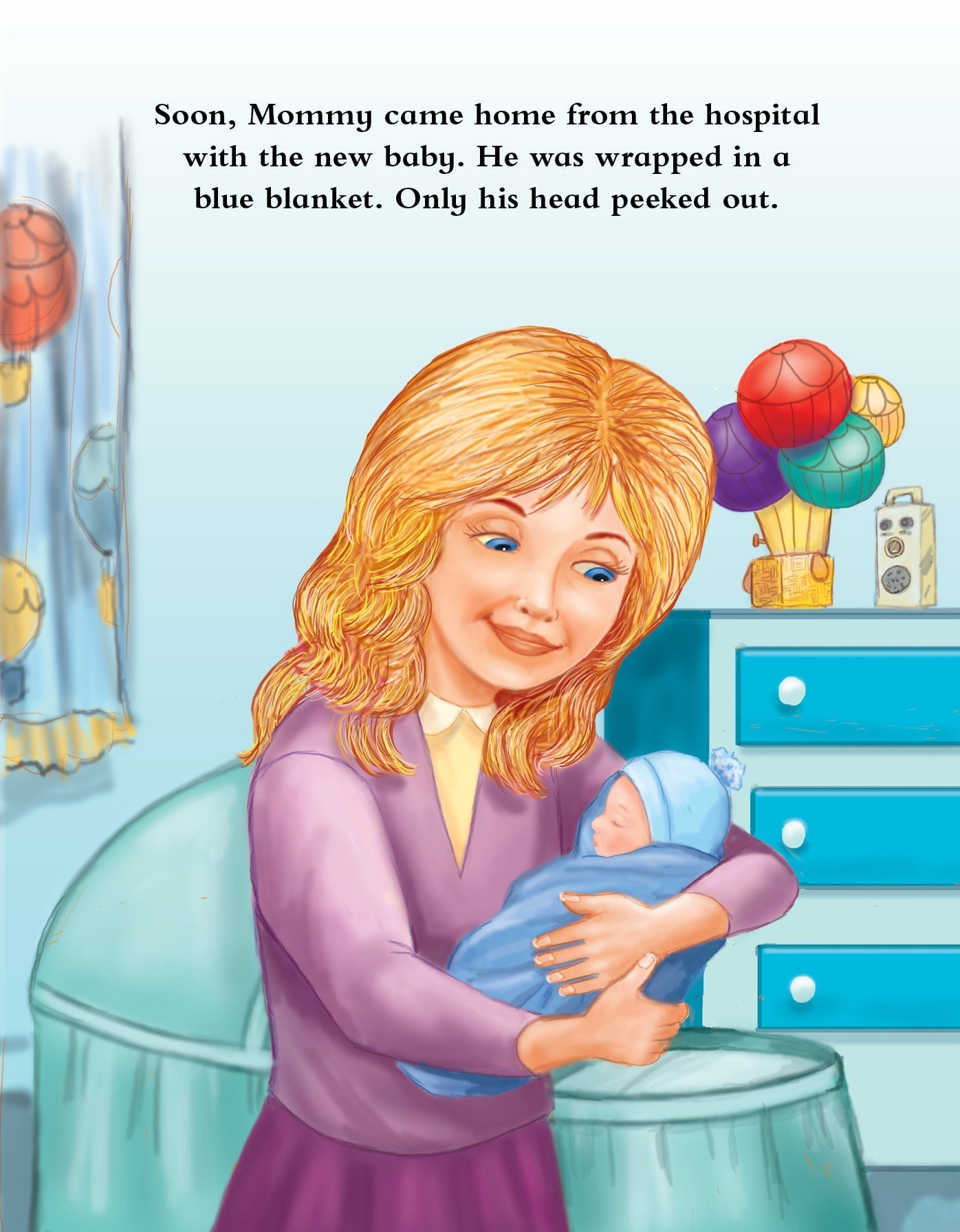 Lite Boy #8 - Dovy and His New Baby Brother by Malky Weinstock — Judaica Press (image 8)