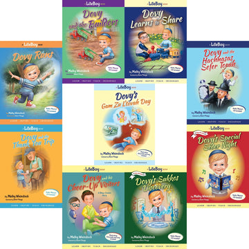 LITE Boy Dovy Series — nine-book middos hardcover set with audio
