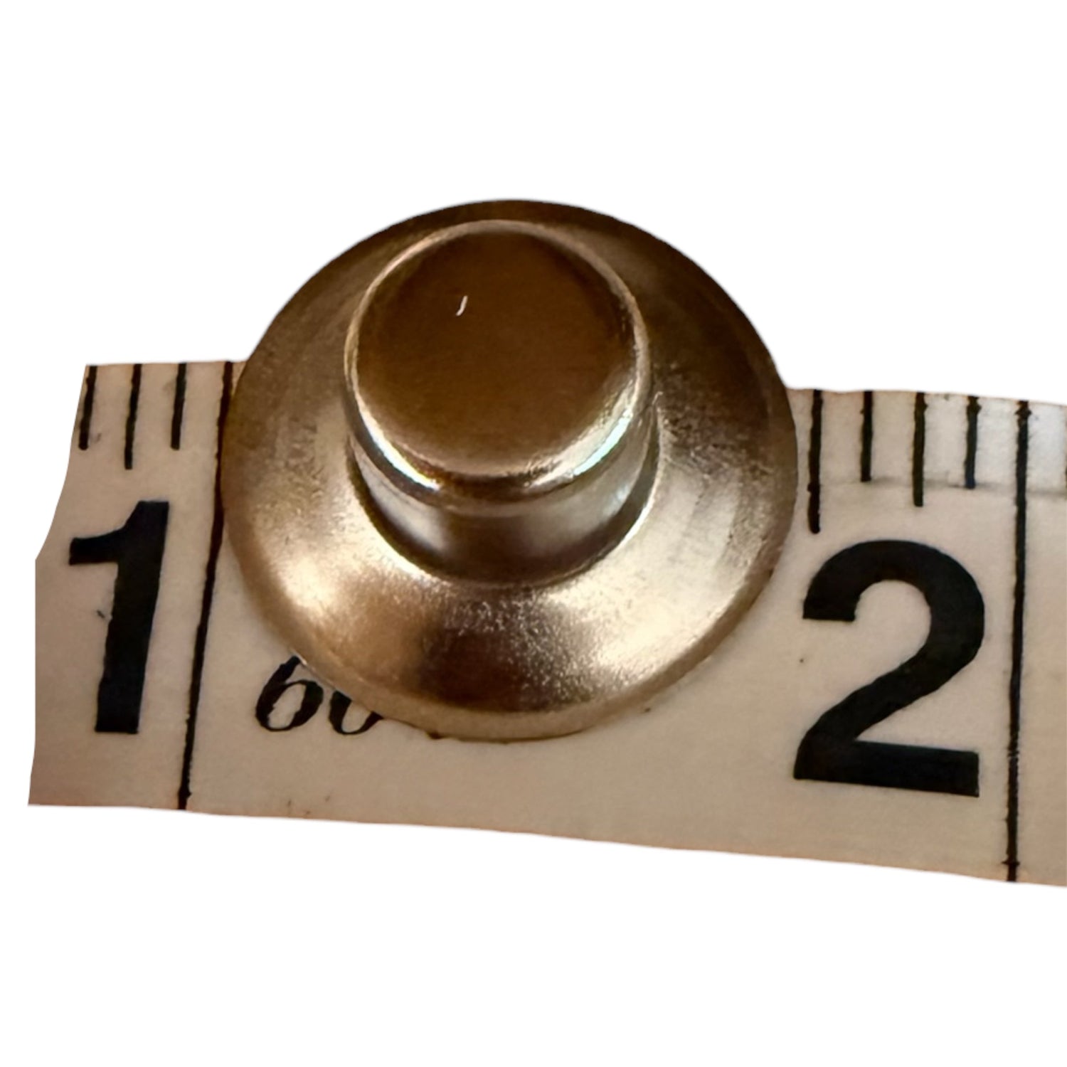 DIY menorah candle cups — nine aluminum cups in silver, blue and gold with screws | Judaica Square Lakewood (view 9)