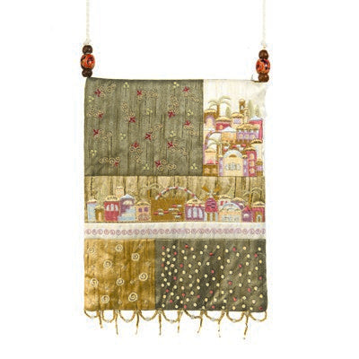 Emanuel Bag Patches & Embroidery Jerusalem Gold