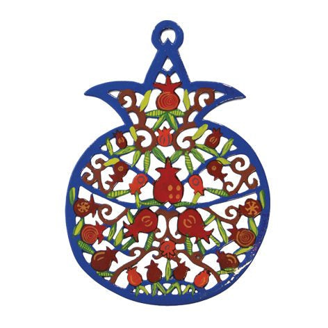Laser Cut Hand Painted Pomegranate