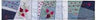 Emanuel Table Runner Pomegranates Blue 60' (EM-RPB60)