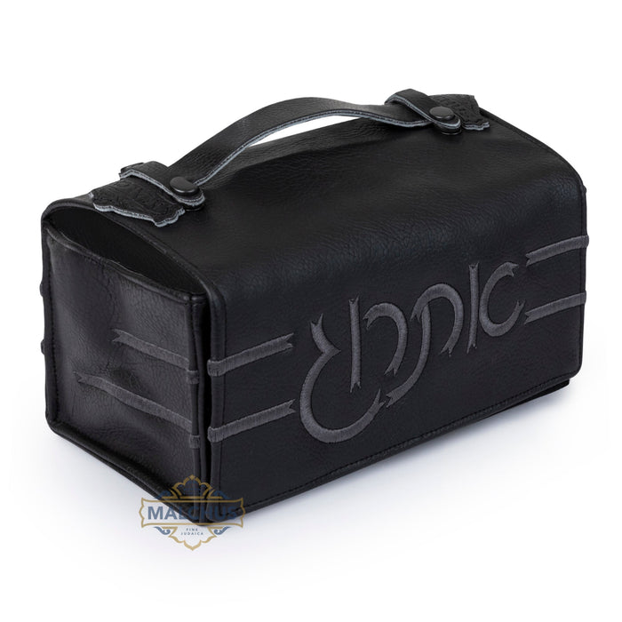 Black soft case esrog box design 1850 | Judaica Square Lakewood