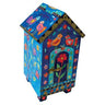 Yair Emanuel House design Tzedakah (Charity) Box -Birds and Flowers TZH-3