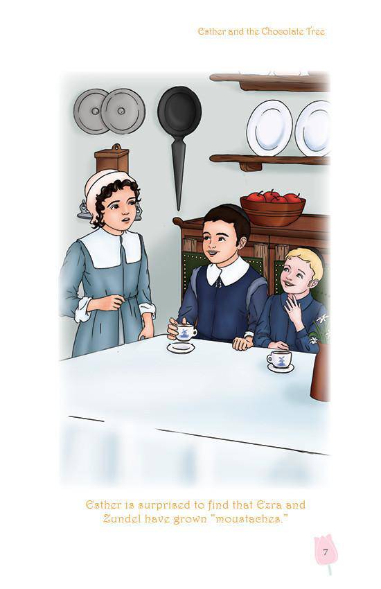 Esther and the Chocolate Tree — inside page 5