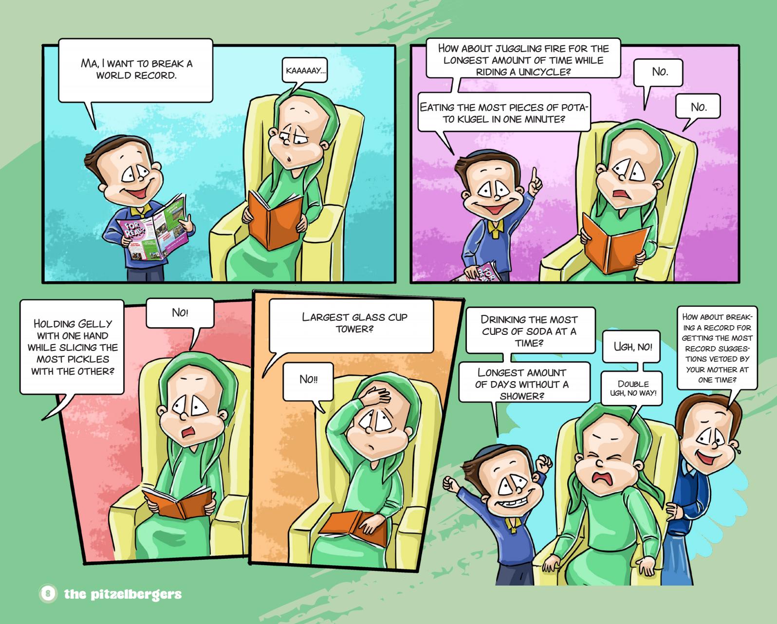 The Pitzelbergers - Comics