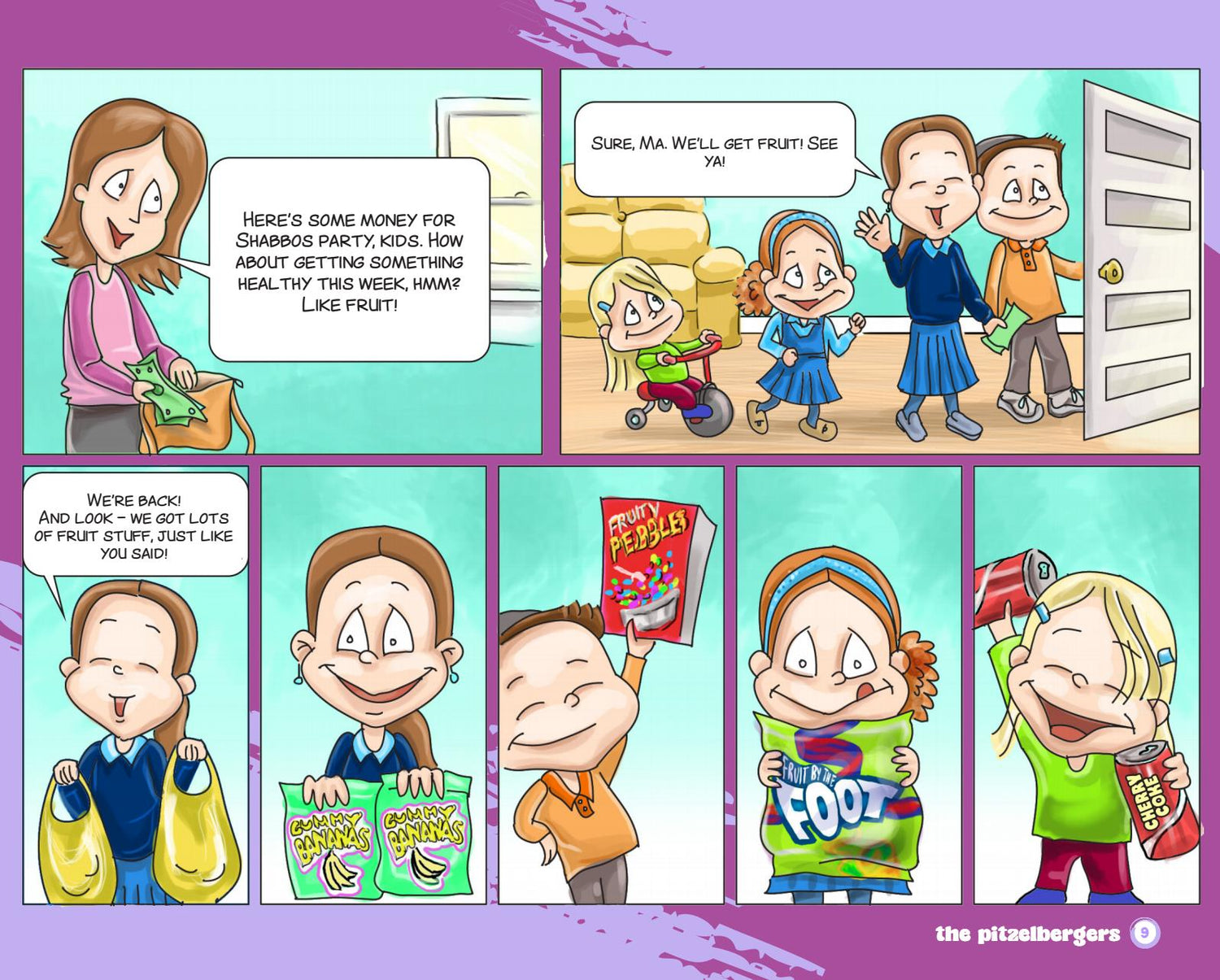 The Pitzelbergers - Comics