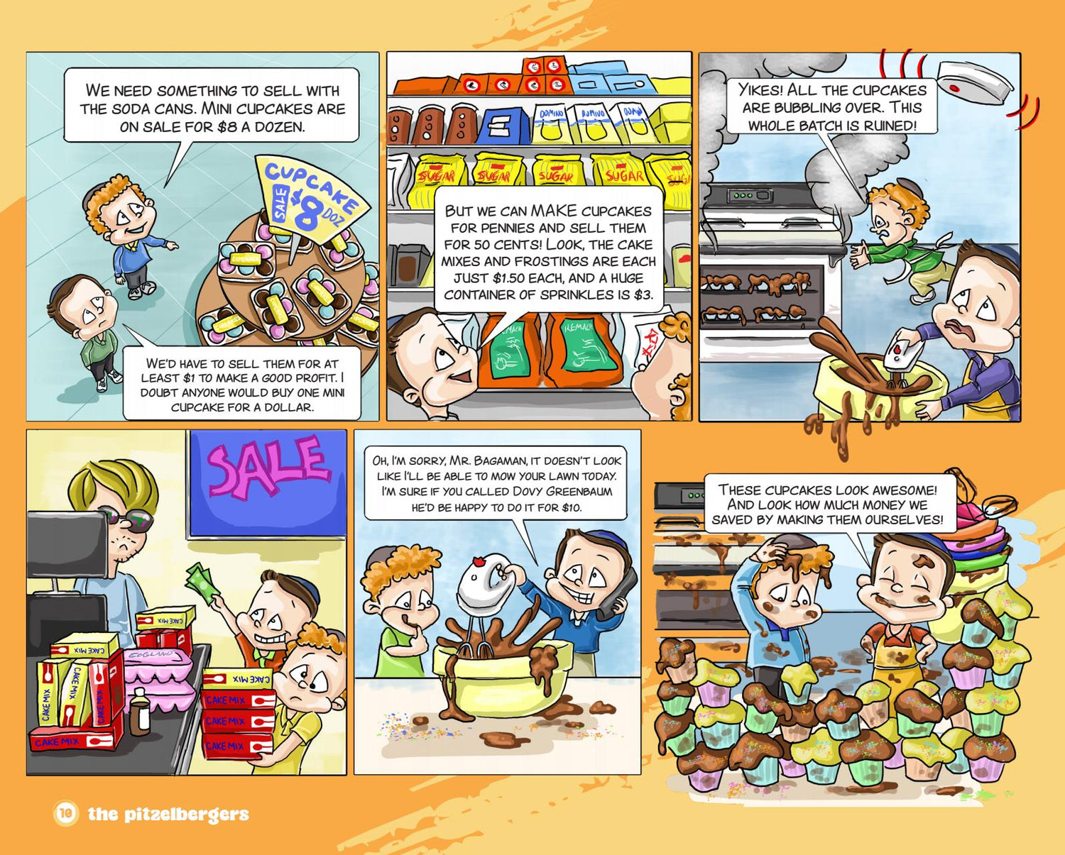 The Pitzelbergers - Comics