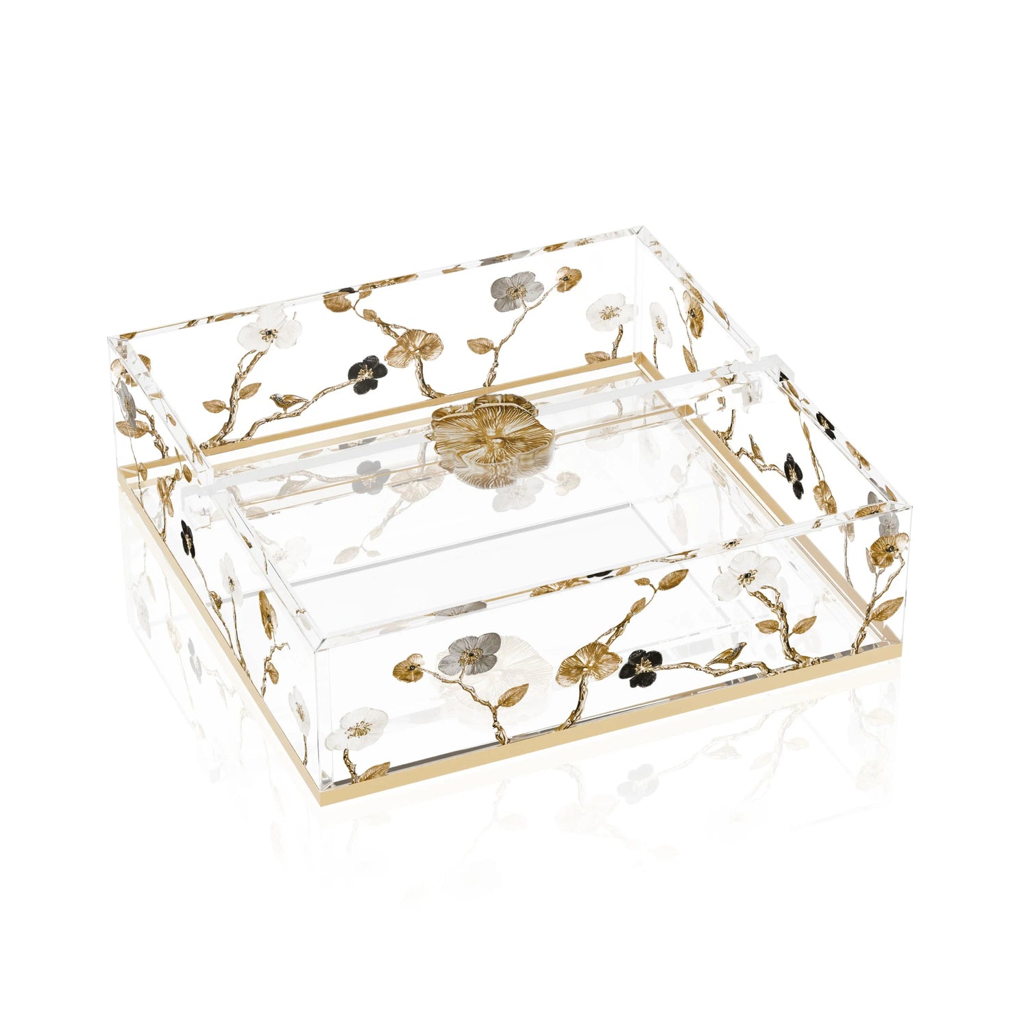 Ornate Garden Napkin Holder — Acrylic | Judaica Square Lakewood