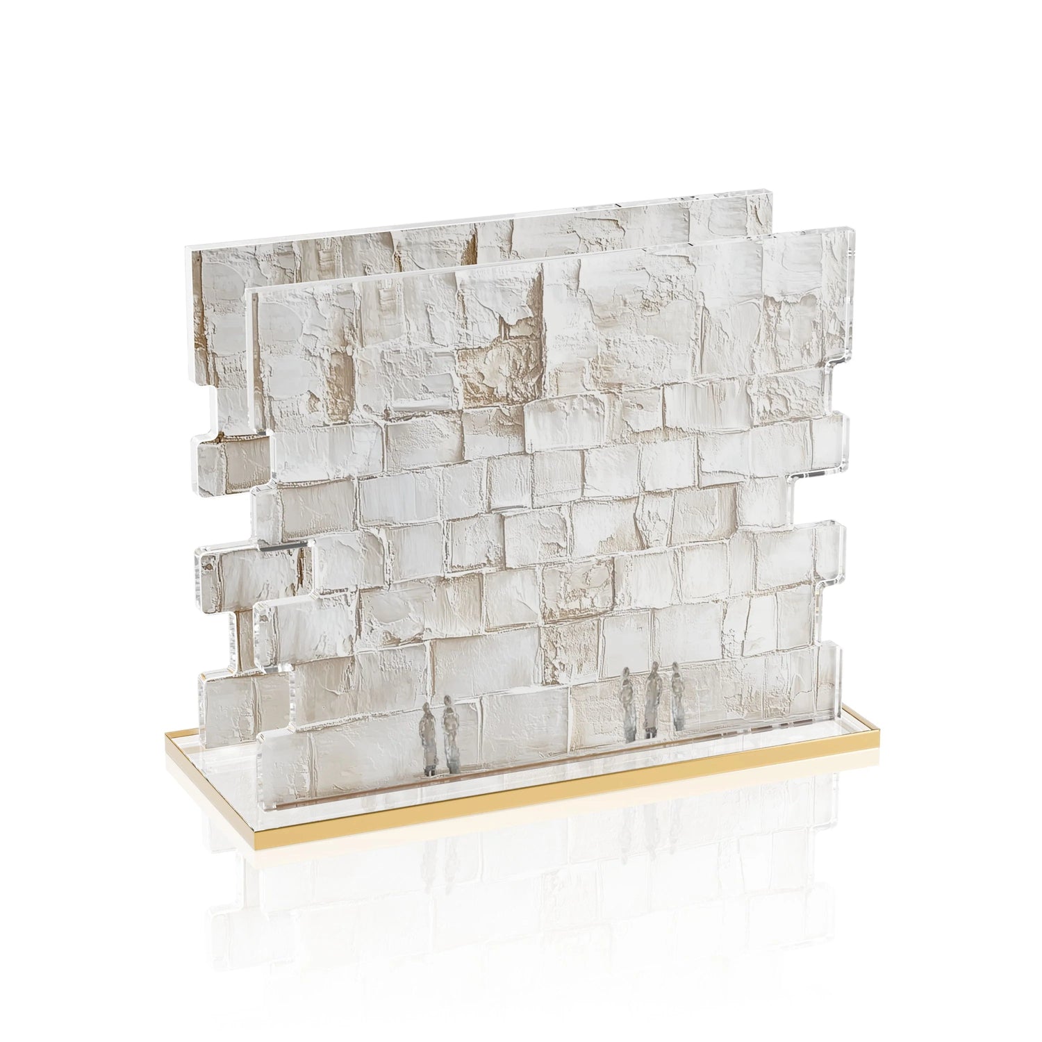 Serene Kosel Napkin Holder — Acrylic | Judaica Square Lakewood