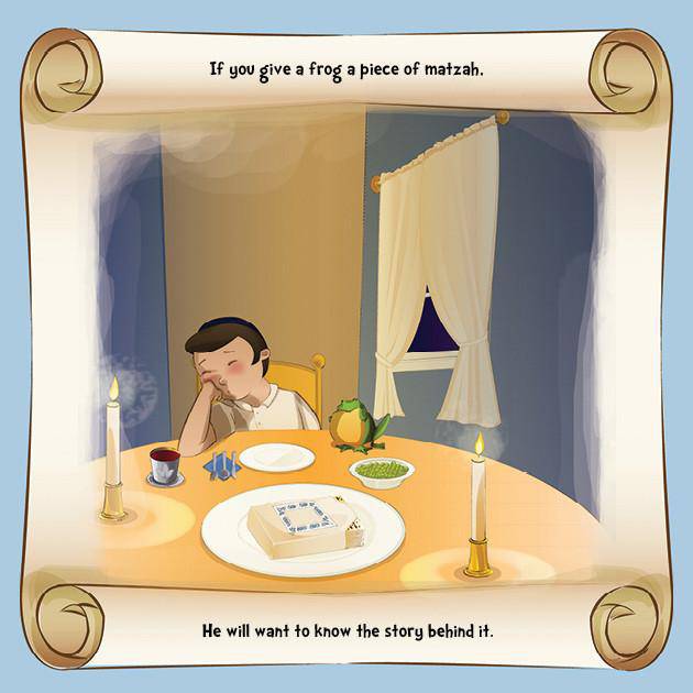 If You Give a Frog a Piece of Matzah by Rachel Shifra Tal — Judaica Press (image 2)