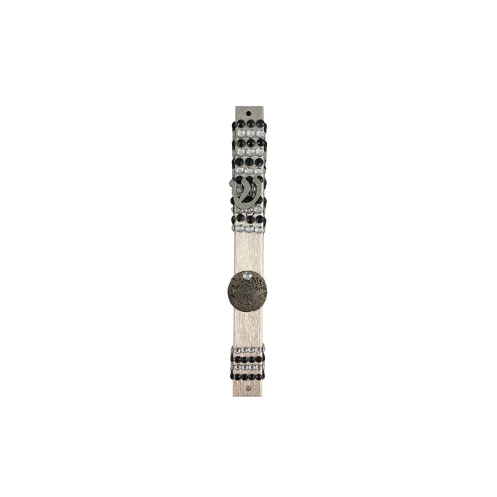 We're All Mad Here Mezuzah Case — Cheshire Cat on Aluminum