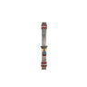 No Place Like Home mezuzah — silver aluminum case with rhinestones | Judaica Square Lakewood