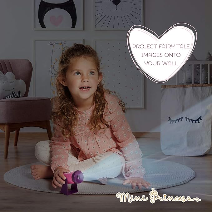 Mini Princess Fairy Tales Light Projector - 24 Images on 3 Discs — tale story flashlight toy, view 2 | Judaica Square Lakewood