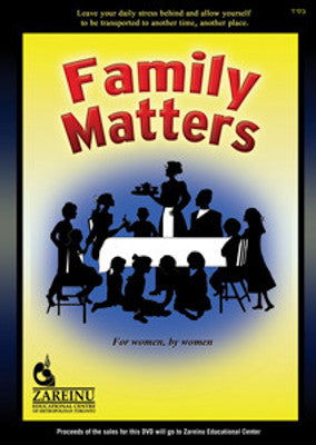 Zareinu - Family Matters (DVD) — Jewish music DVD | Judaica Square Lakewood