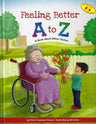 Feeling Better A to Z — Hardcover children's book by Malka Nussbaum Chomer | Judaica Square Lakewood