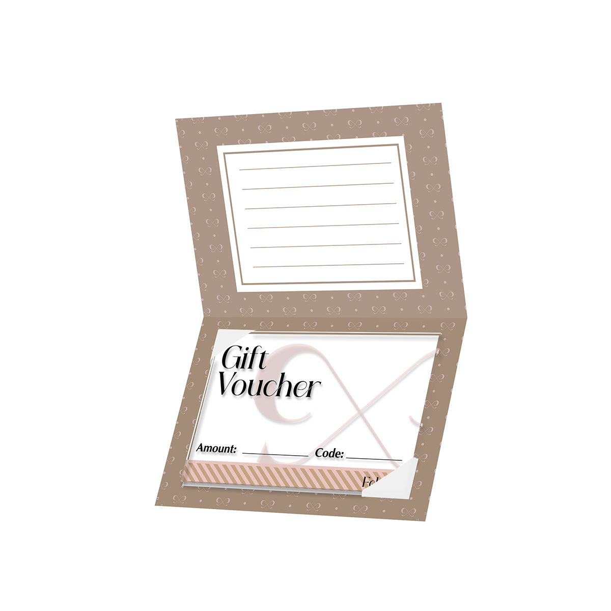 Lucite Gift Card