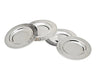 Kiddush Cup: Nickel Plated - Hammered De