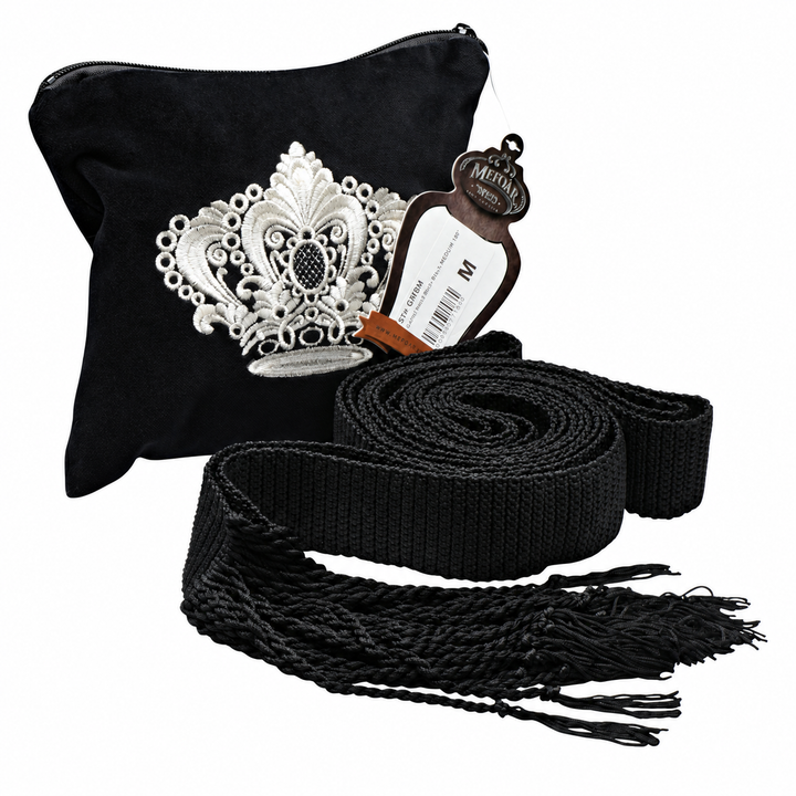 Gartel, Hand Made, Black - Gartels