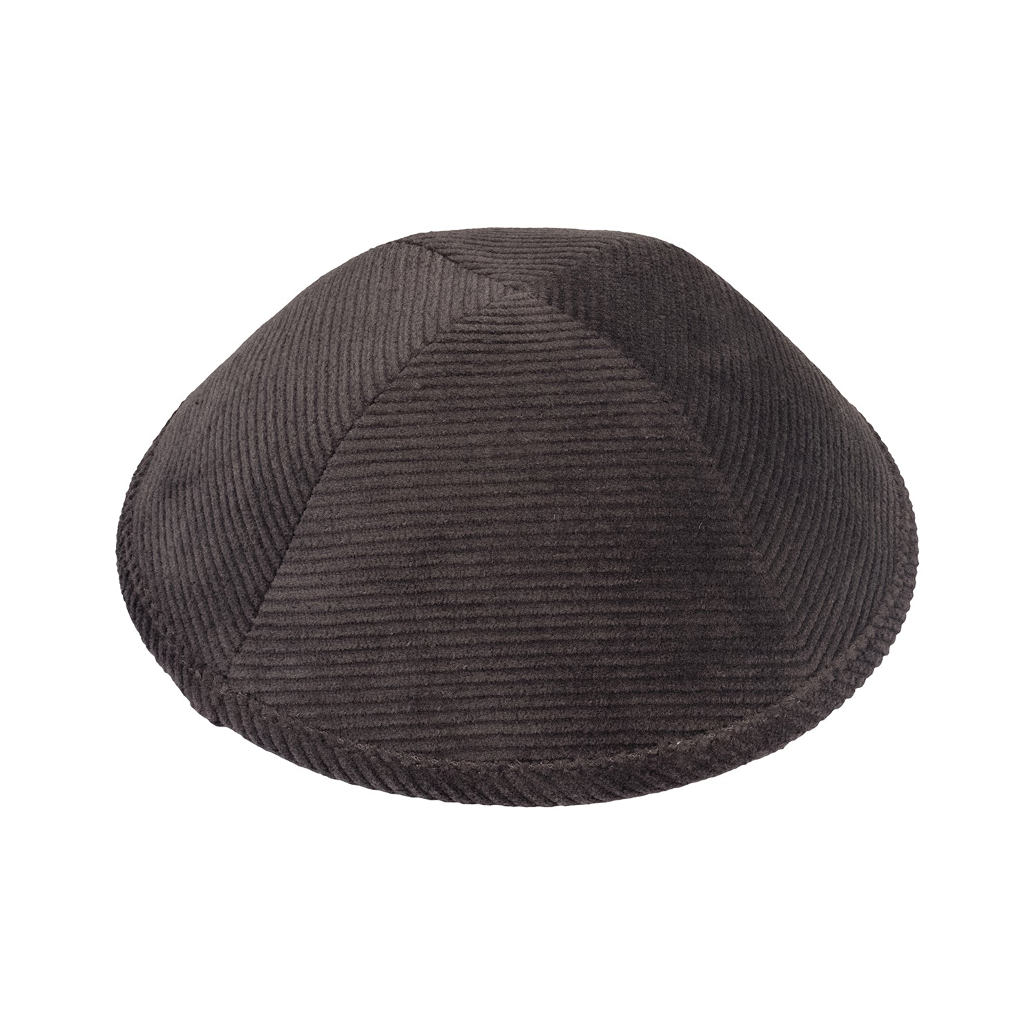Corduroy Kippah - top view by iKippah