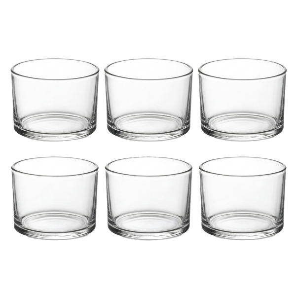 Set of 6 Glasses for Seder Plate - Haggadah Shtenders