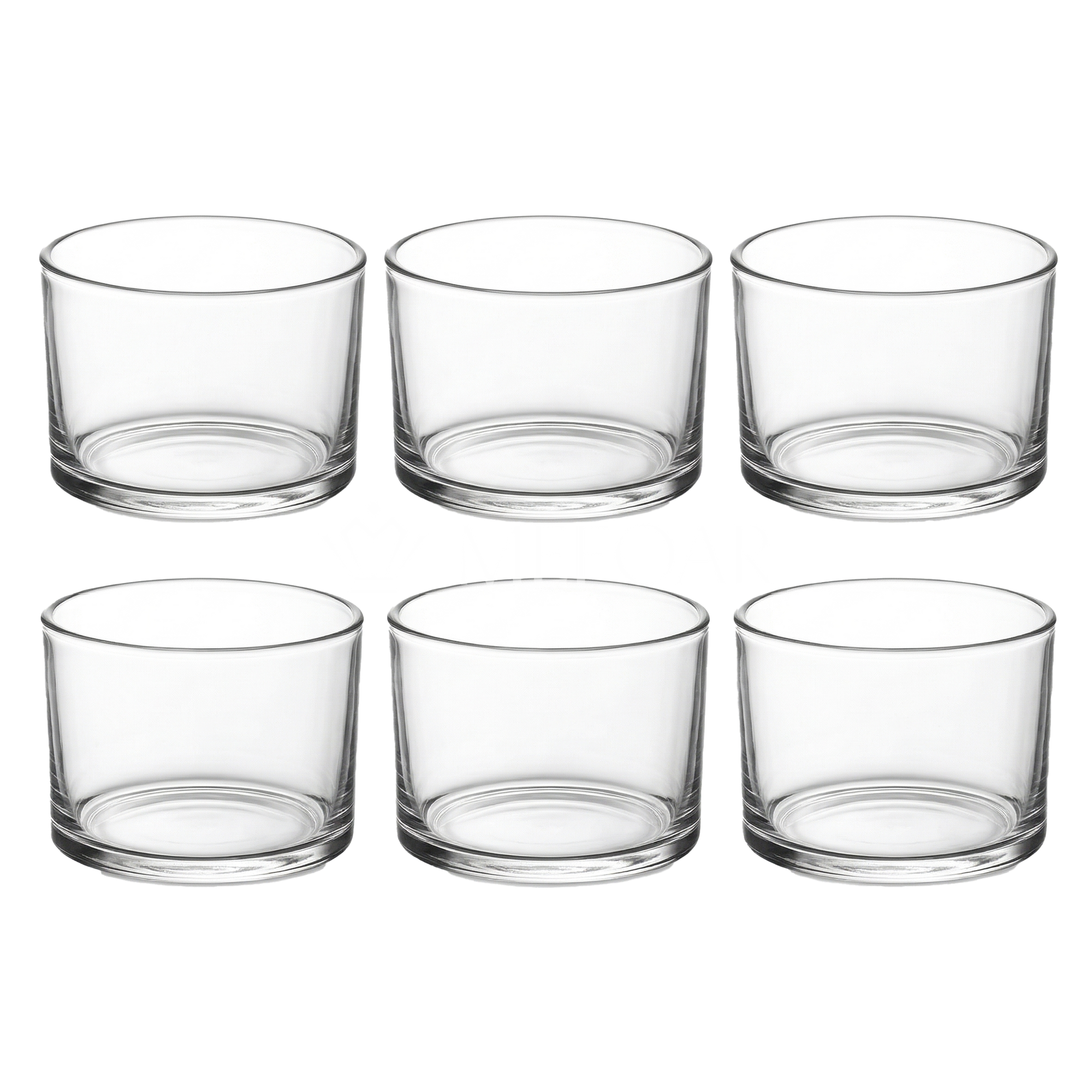 Set of 6 Glasses for Seder Plate - Haggadah Shtenders