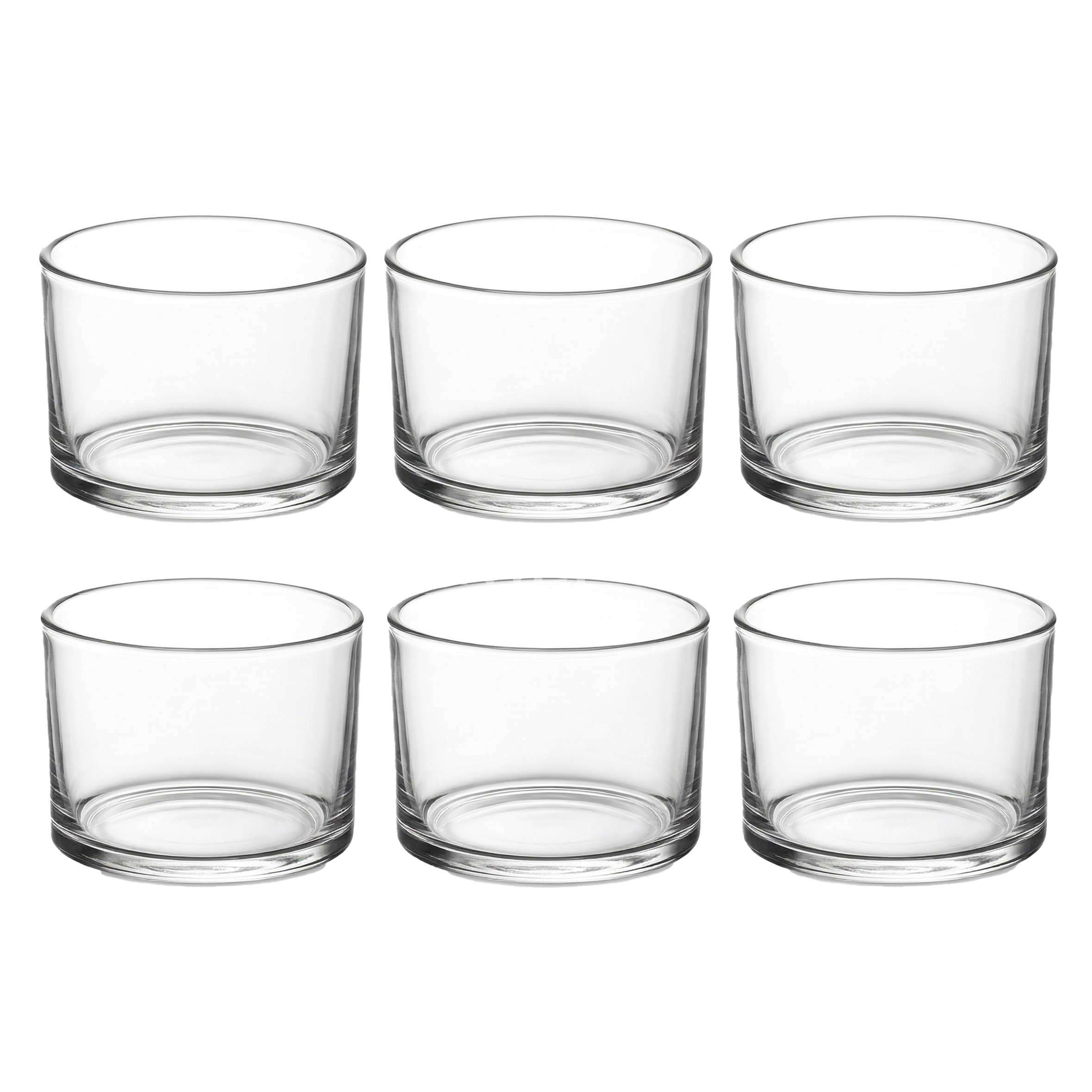 Set of 6 Glasses for Seder Plate - Haggadah Shtenders