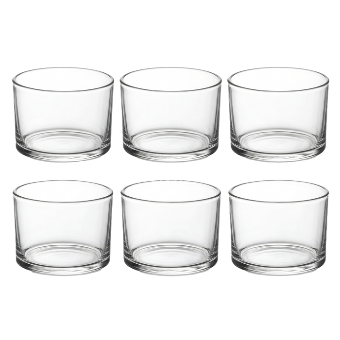 Set of 6 Glasses for Seder Plate - Haggadah Shtenders