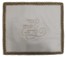 Prestige Classic Leather Challah Cover (CC170-WH)