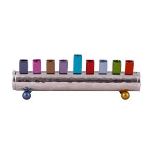 Emanuel Cylinder Strip Menorah