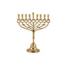 Emanuel Brass Menorah--Circles 10" (EM-HBB1)